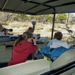 Traveling with friends in Botswana